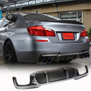 Bakre stötfångardiffusor V1 (för F10 M-Sport, kolfiber) BMW 5-serien F10/F11 2010–2016 foto 1