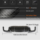 BMW 5-serien F10/F11 2010–2016 Bakre stötfångardiffusor i kolfiber V2 (M-Sport) foto 4