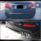 BMW 5-serien F10/F11 2010–2016 Bakre stötfångardiffusor (för F10 Base 2010-2013, kolfiber) foto 4