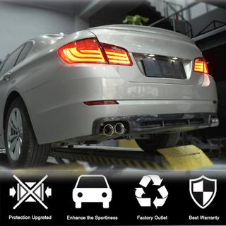 Bakre stötfångardiffusor (för F10 Base 2010-2013, kolfiber) BMW 5-serien F10/F11 2010–2016 foto 2
