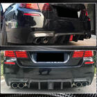 BMW 5-serien F10/F11 2010–2016 Bakre stötfångardiffusor V2 (för F10 M-Sport, kolfiber) foto 5