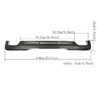 BMW 5-serien F10/F11 2010–2016 Bakre stötfångardiffusor V4 (för F10 M-Sport, kolfiber) foto 5