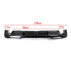 BMW 5-serien F10/F11 2010–2016 Bakre stötfångardiffusor V5 (för F10 M-Sport, kolfiber) foto 6