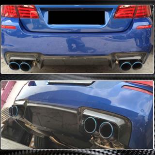 Bakre stötfångardiffusor V2 (för F10 M5, kolfiber) BMW 5-serien F10/F11 2010–2016 foto 4
