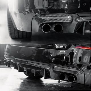 Bakre stötfångardiffusor V3 (för F10 M5, kolfiber) BMW 5-serien F10/F11 2010–2016 foto 2