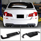 BMW 5-serien F10/F11 2010–2016 Bakre stötfångardiffusor V4 (för F10 M5, kolfiber) foto 1