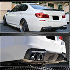 BMW 5-serien F10/F11 2010–2016 Bakre stötfångardiffusor V4 (för F10 M5, kolfiber) foto 3