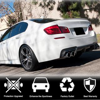 Bakre stötfångardiffusor V4 (för F10 M5, kolfiber) BMW 5-serien F10/F11 2010–2016 foto 2