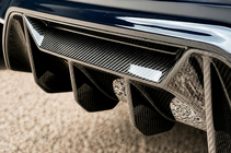 BMW 5-serien G30/G31 2017–2023 Bakre stötfångardiffuser V1 (för M5 F90, kolfiber) foto 4