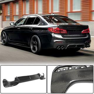 Bakre stötfångardiffusor V3 (för M-Sport/M5 F90, kolfiber) BMW 5-serien G30/G31 2017–2023 foto 1