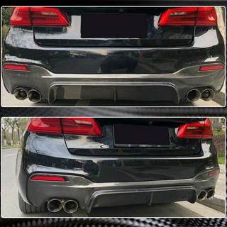 Bakre stötfångardiffusor V3 (för M-Sport/M5 F90, kolfiber) BMW 5-serien G30/G31 2017–2023 foto 3