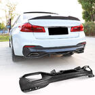 BMW 5-serien G30/G31 2017–2023 Bakre stötfångardiffusor V4 (för M-Sport/M5 F90, kolfiber) foto 16