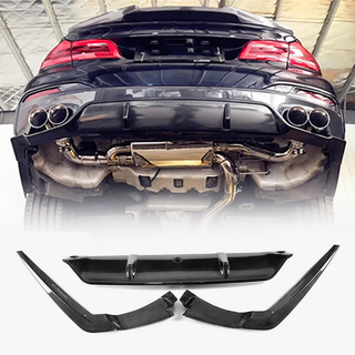 Bakre stötfångardiffusor V6 (för M-Sport, kolfiber) BMW 5-serien G30/G31 2017–2023 foto 1