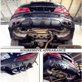 Bakre stötfångardiffusor V6 (för M-Sport, kolfiber) BMW 5-serien G30/G31 2017–2023 foto 3