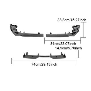Bakre stötfångardiffusor (för M-Sport, kolfiber) BMW 5/i5-serie G60/G60E/G61 2023– foto 3