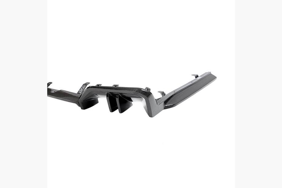 BMW 5/i5-serie G60/G60E/G61 2023– Bakre stötfångardiffusor (för M-Sport, kolfiber) Foto 7