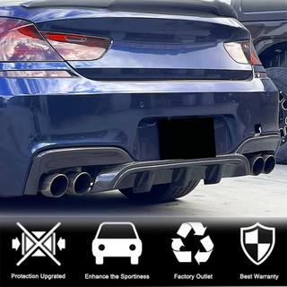 Bakre stötfångardiffuser V1 (för M-Sport/M6, kolfiber) BMW 6-serien F12/F13/F06 2011–2018 foto 2