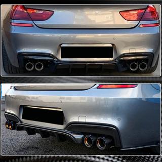 Bakre stötfångardiffuser V1 (för M-Sport/M6, kolfiber) BMW 6-serien F12/F13/F06 2011–2018 foto 3