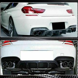 Bakre stötfångardiffuser V1 (för M-Sport/M6, kolfiber) BMW 6-serien F12/F13/F06 2011–2018 foto 4