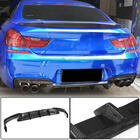 BMW 6-serien F12/F13/F06 2011–2018 Bakre stötfångardiffusor i kolfiber V2 (M-Sport) foto 1