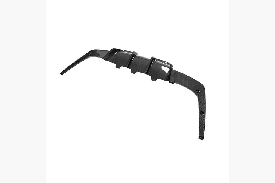 BMW 6-serien F12/F13/F06 2011–2018 Bakre stötfångardiffusor V1 (för M6, kolfiber) Foto 13