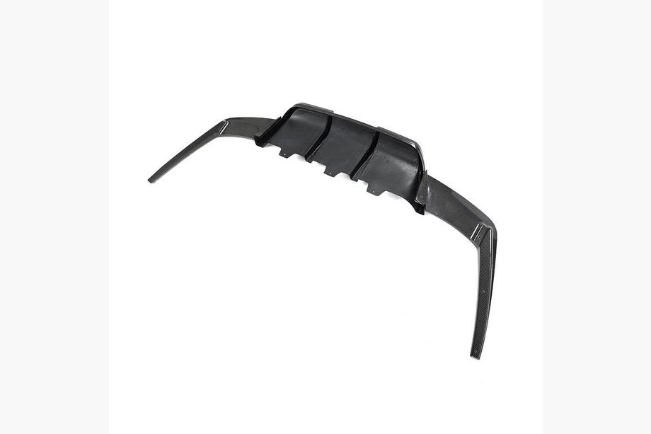 BMW 6-serien F12/F13/F06 2011–2018 Bakre stötfångardiffusor V1 (för M6, kolfiber) Foto 14