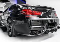 BMW 6-serien F12/F13/F06 2011–2018 Diffusor till bakre stötfångaren FRP V2 (för M6) foto 6