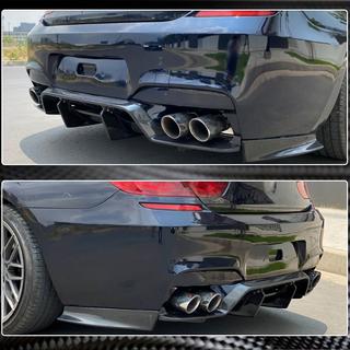 Bakre stötfångardiffuser V3 (för M6, kolfiber) BMW 6-serien F12/F13/F06 2011–2018 foto 4