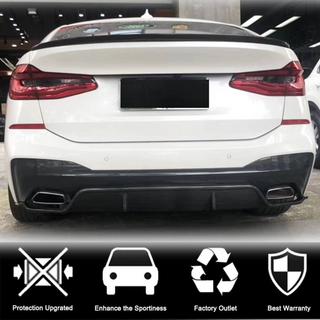 Bakre stötfångardiffusor V1 (för M-Sport 2017-2020, Carbon) BMW 6-serie G32 2017– foto 2