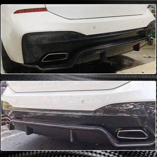 Bakre stötfångardiffusor V1 (för M-Sport 2017-2020, Carbon) BMW 6-serie G32 2017– foto 3