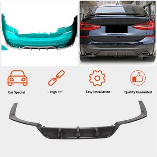 Bakre stötfångardiffusor V2 (för M-Sport 2017-2020, kolfiber) BMW 6-serie G32 2017– foto 2