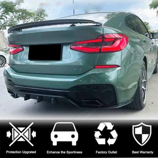 Bakre stötfångardiffusor V2 (för M-Sport 2017-2020, kolfiber) BMW 6-serie G32 2017– foto 3