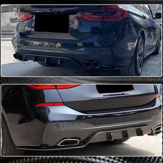 Bakre stötfångardiffusor V2 (för M-Sport 2017-2020, kolfiber) BMW 6-serie G32 2017– foto 4
