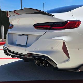 Bakre stötfångardiffusor (för F93, kolfiber) BMW 8-serie G14/G15/G16 2018– foto 2