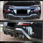 BMW 8-serie G14/G15/G16 2018– Bakre stötfångardiffusor V1 (för G16 M-Sport, kolfiber) foto 4
