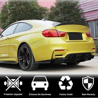 Bakre stötfångardiffuser V1 (för F80, kolfiber) BMW 3-serien F30/F31 2012–2019 foto 2