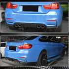 BMW 3-serien F30/F31 2012–2019 Bakre stötfångardiffusor V6 (för F80, kolfiber) foto 4