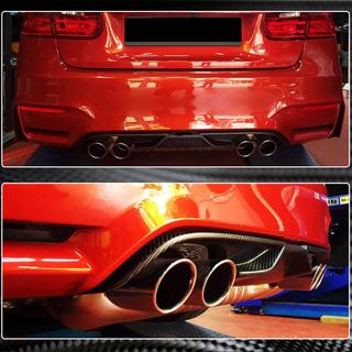 Bakre stötfångardiffusor V7 (för F80, kolfiber) BMW 3-serien F30/F31 2012–2019 foto 4