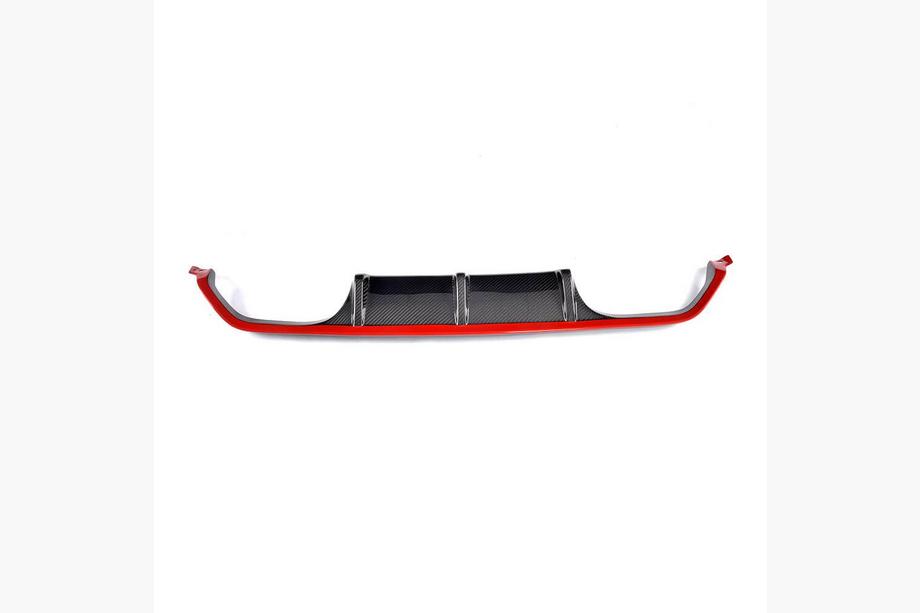BMW 3-serien F30/F31 2012–2019 Bakre stötfångardiffusor i kolfiber V9 (för F80) Image
