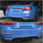 BMW 3-serien F30/F31 2012–2019 ABS bakre stötfångardiffusor V14 (för F80) foto 2