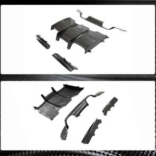 Bakre stötfångardiffusor V1 (för F82/F83, kolfiber) BMW 4-serie F32/F33/F36 2012–2020 foto 4