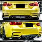 BMW 4-serie F32/F33/F36 2012–2020 Bakre stötfångardiffusor V4 (för F82/F83, kolfiber) foto 6