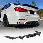 BMW 4-serie F32/F33/F36 2012–2020 Bakre stötfångardiffusor V4 (för F82/F83, kolfiber) foto 9
