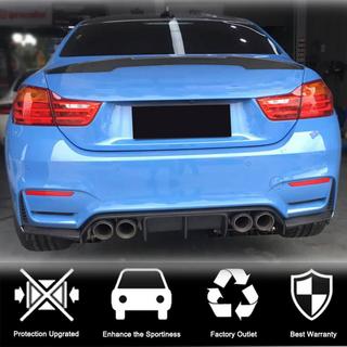 Bakre stötfångardiffusor V4 (för F82/F83, kolfiber) BMW 4-serie F32/F33/F36 2012–2020 foto 4