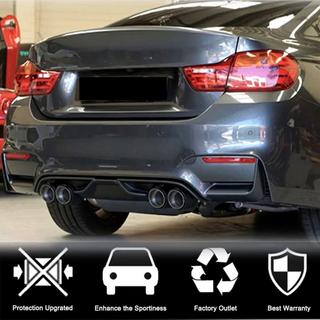Bakre stötfångardiffusor V7 (för F82/F83, kolfiber) BMW 4-serie F32/F33/F36 2012–2020 foto 2