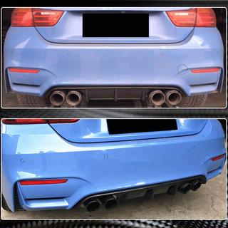 Bakre stötfångardiffuser V10 (för F82/F83, kolfiber) BMW 4-serie F32/F33/F36 2012–2020 foto 2