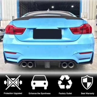 Bakre stötfångardiffusor V12 (för F82/F83, kolfiber) BMW 4-serie F32/F33/F36 2012–2020 foto 2