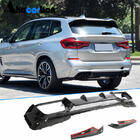 BMW X3 G01 2018– Bakre stötfångardiffusor V1 (för F97 2018-2021, kolfiber) foto 8