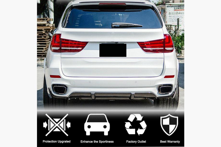BMW X5 F15 2013–2018 Bakre diffusor V3 (för M-Sport, kolfiber) Foto 4