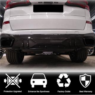 Bakre stötfångardiffusor V1 (2018-2022, äkta kolfiber) BMW X5 G05 2019–2026 foto 3